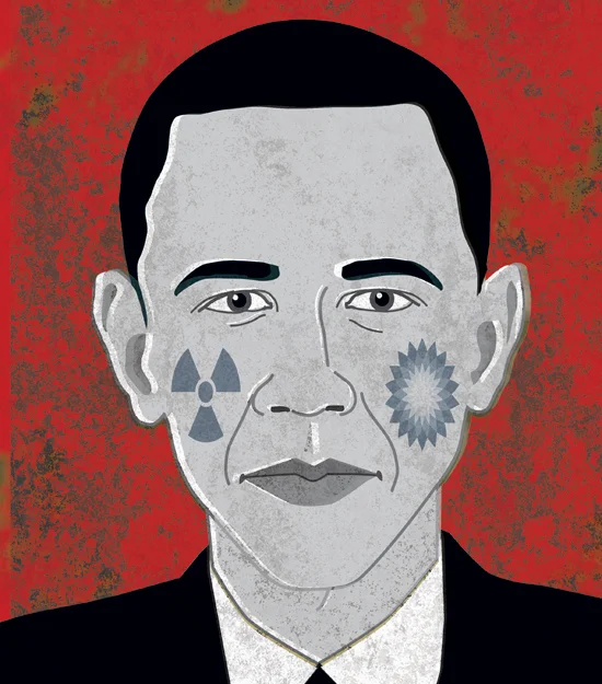 Barack Obama: The Illustrated Man
