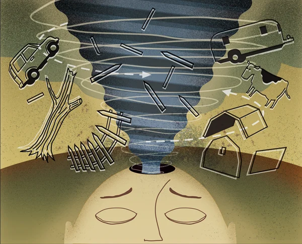 Tornadoes on the brain