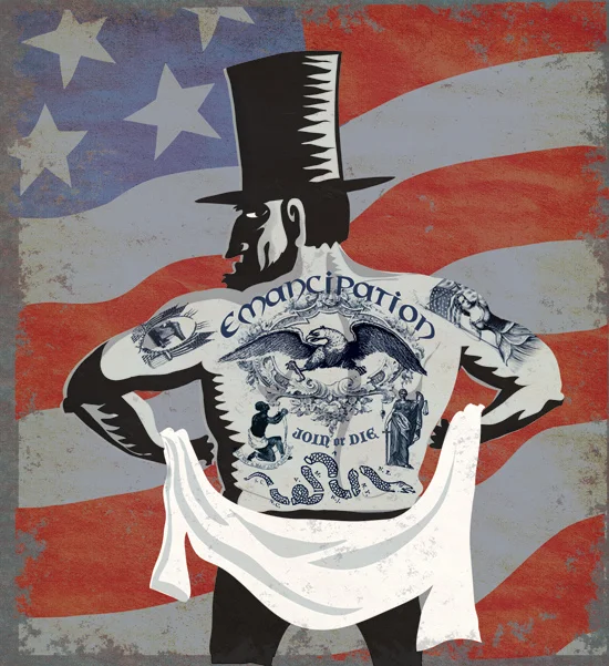Abe Lincoln's back!