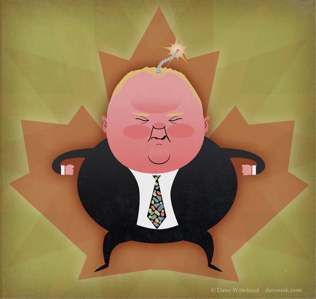 Toronto Mayor Rob Ford Goes Off