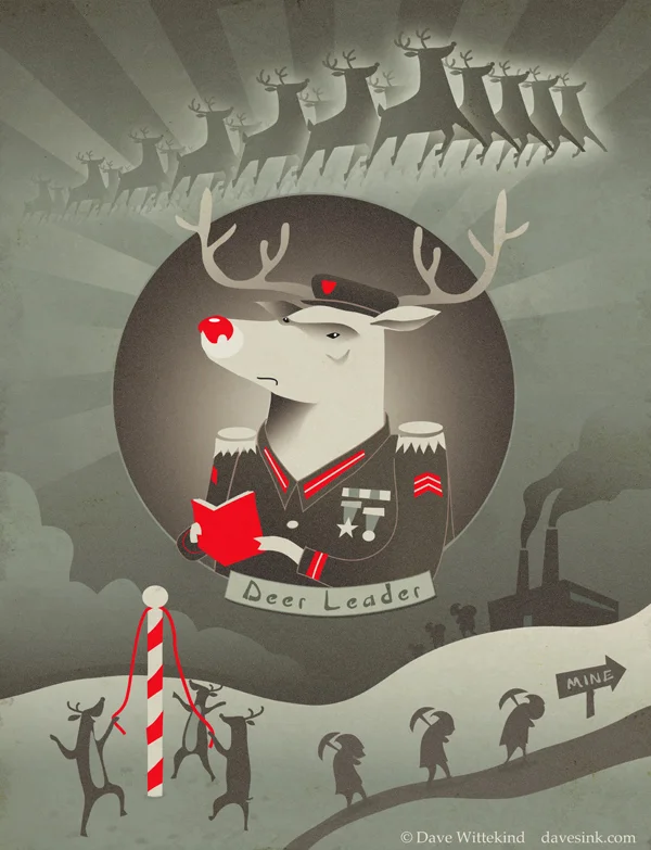 Deer Leader Rudolph