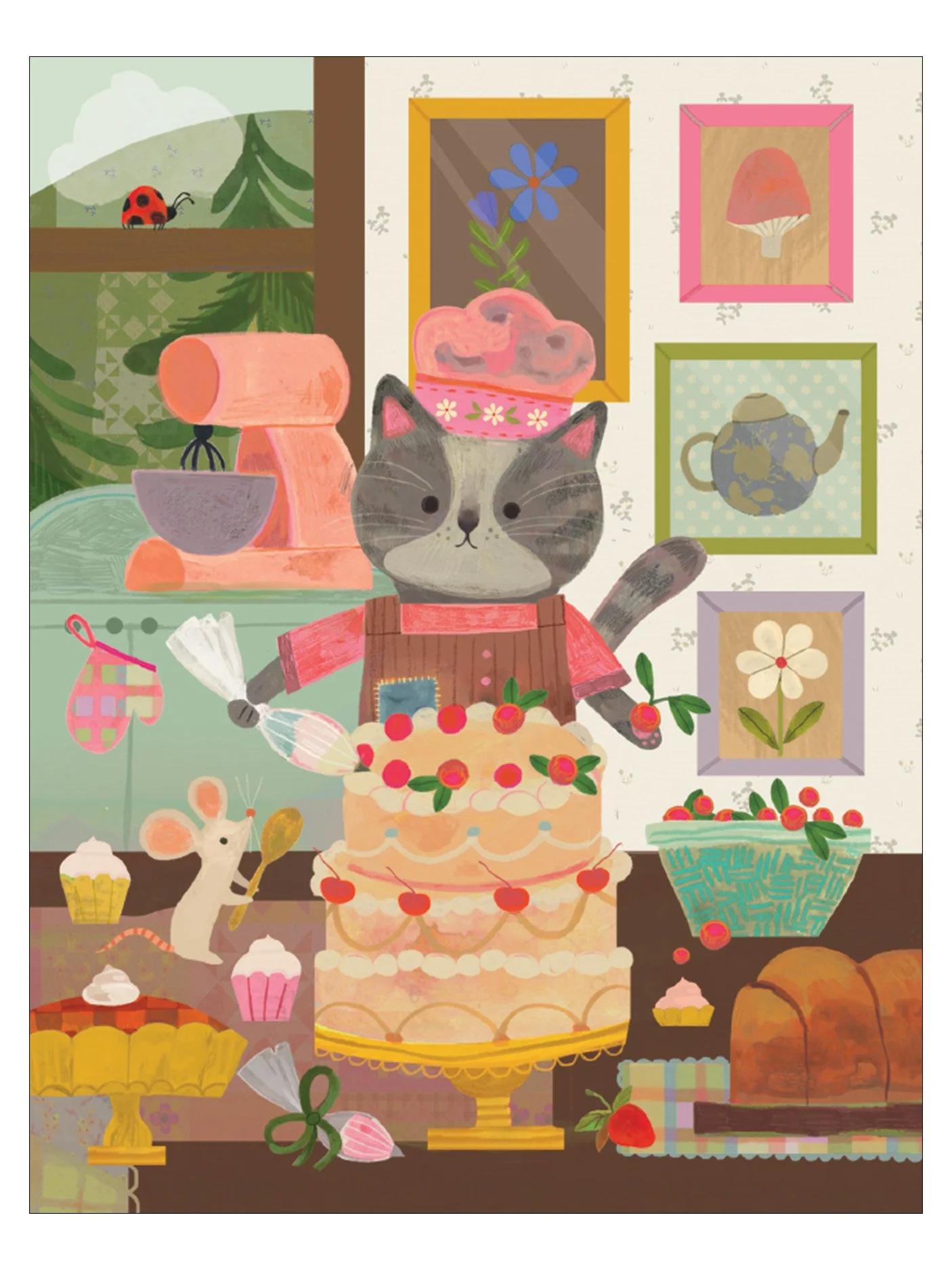 Baking Cat