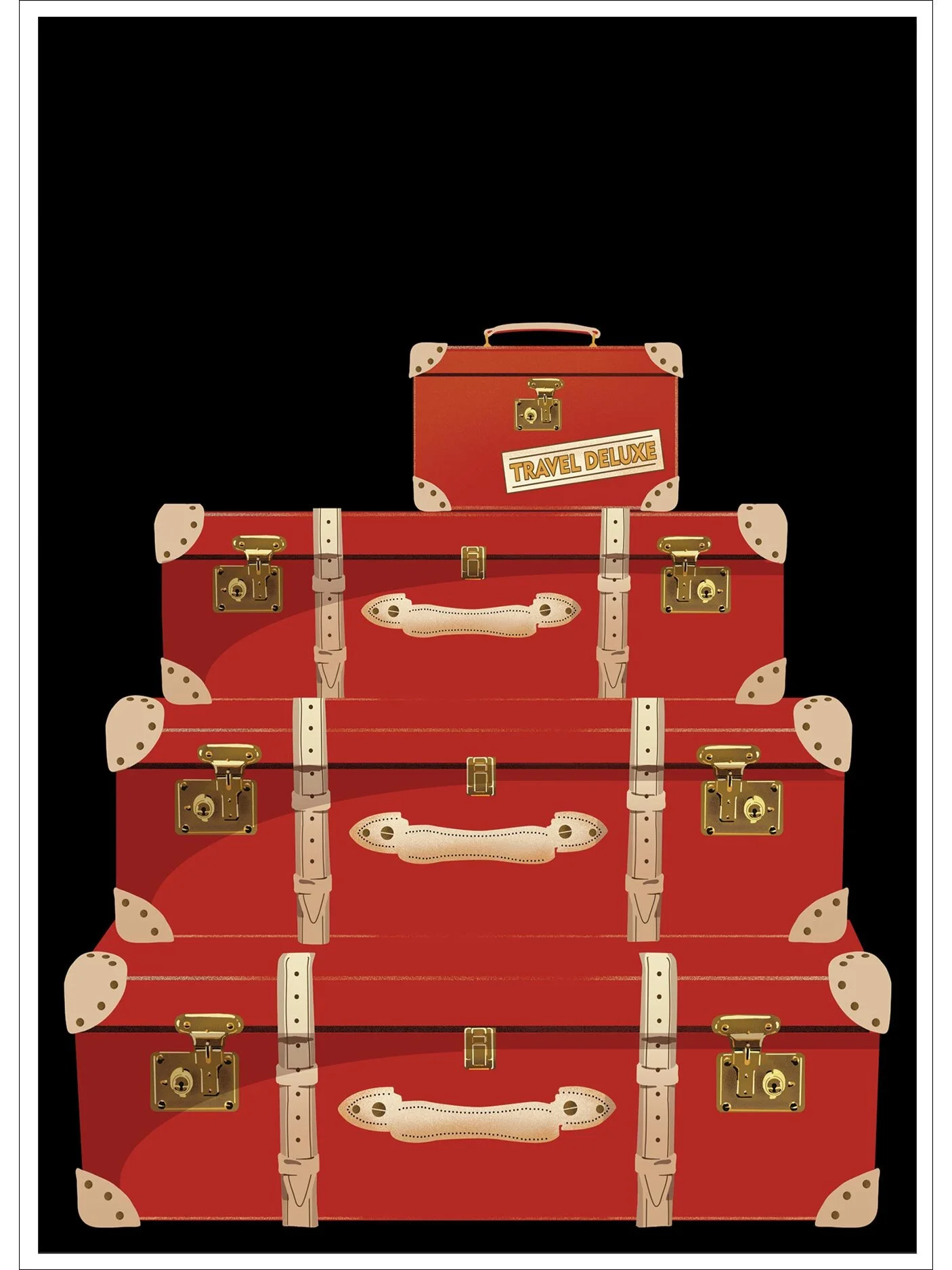 Luggage Notecards