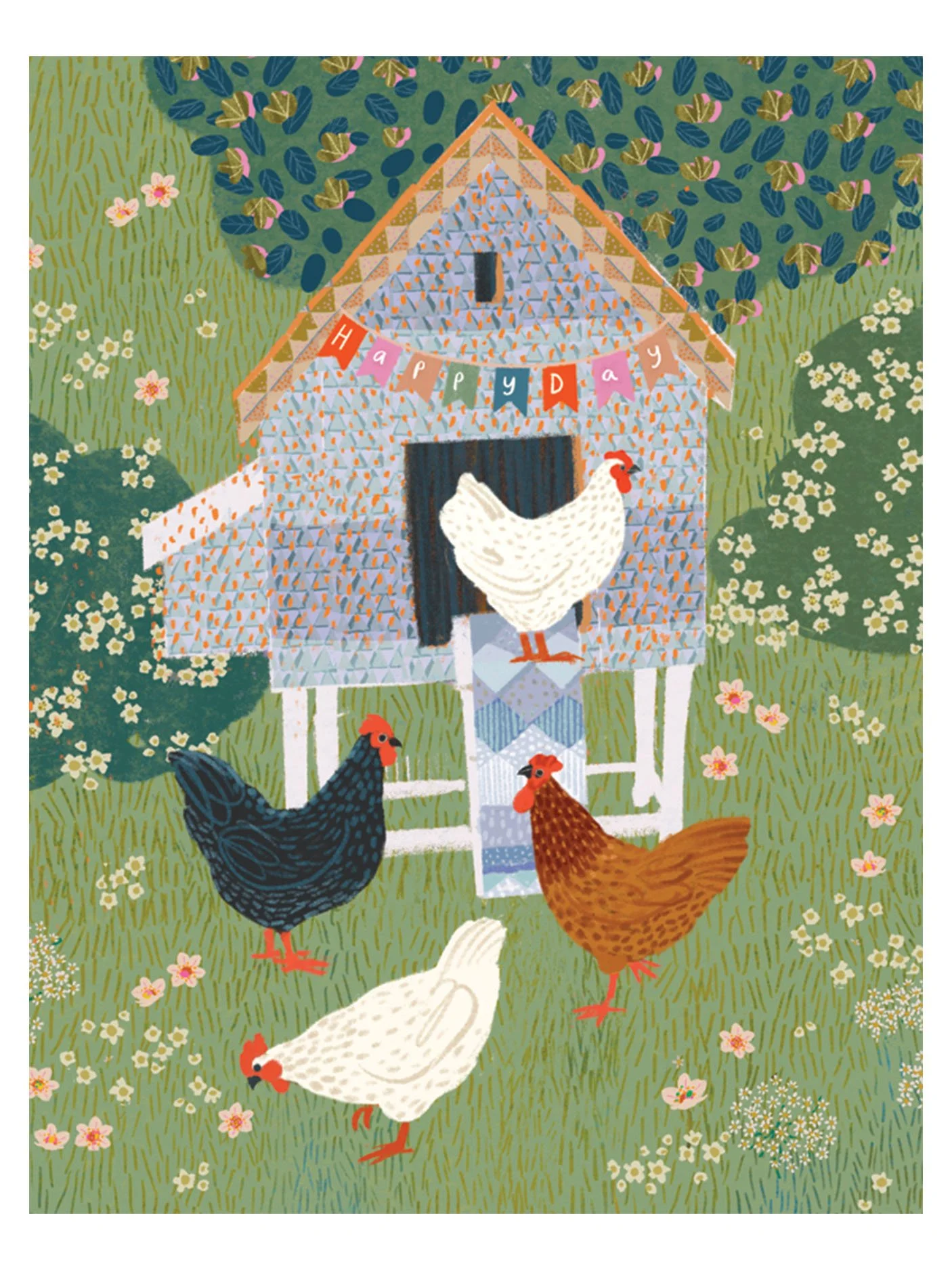 Festive Hen House Birthday