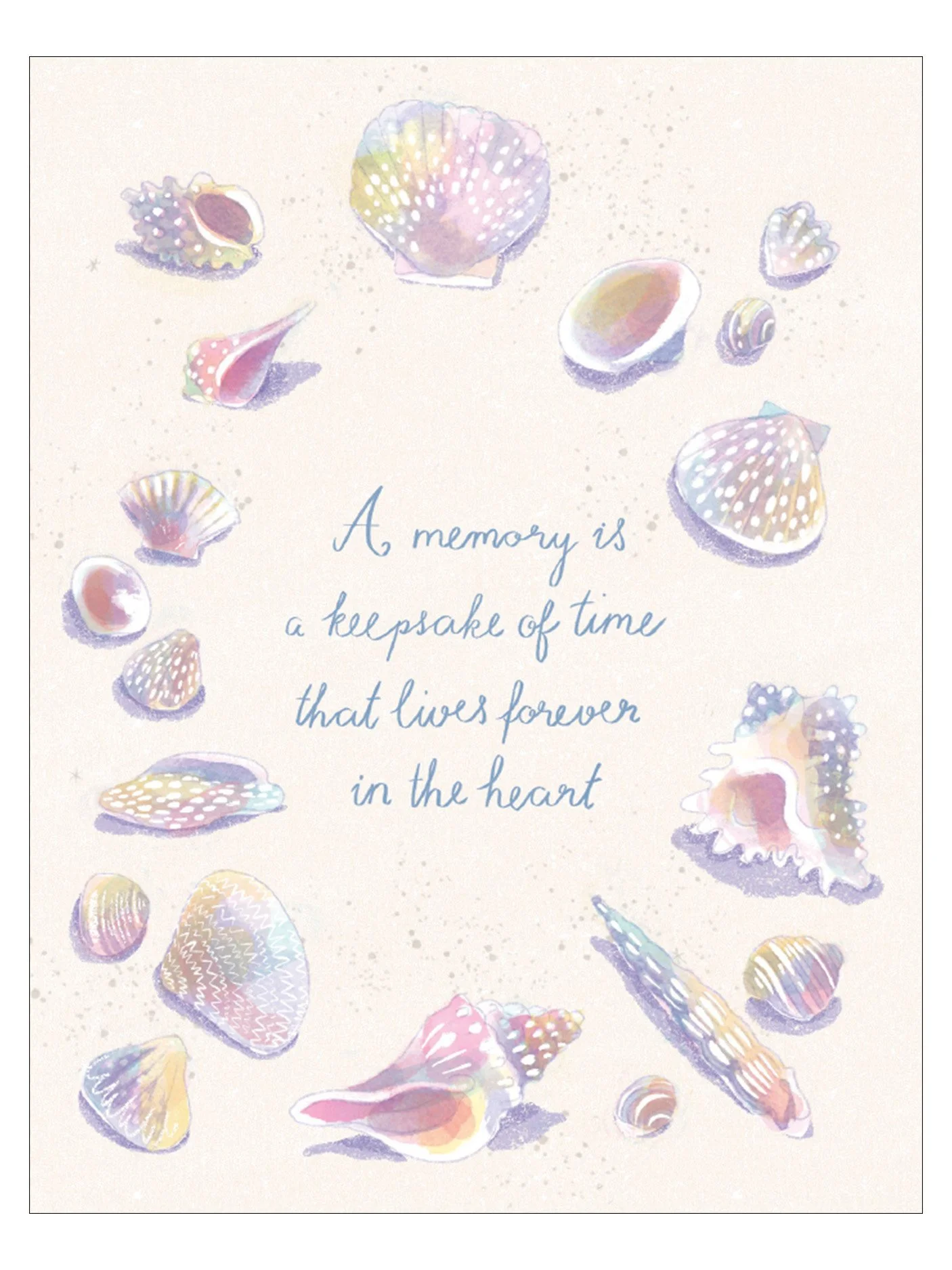 Seashell Keepsake Sympathy