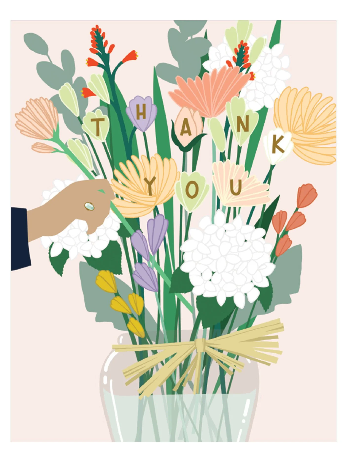 Arranging Flowers Thank You