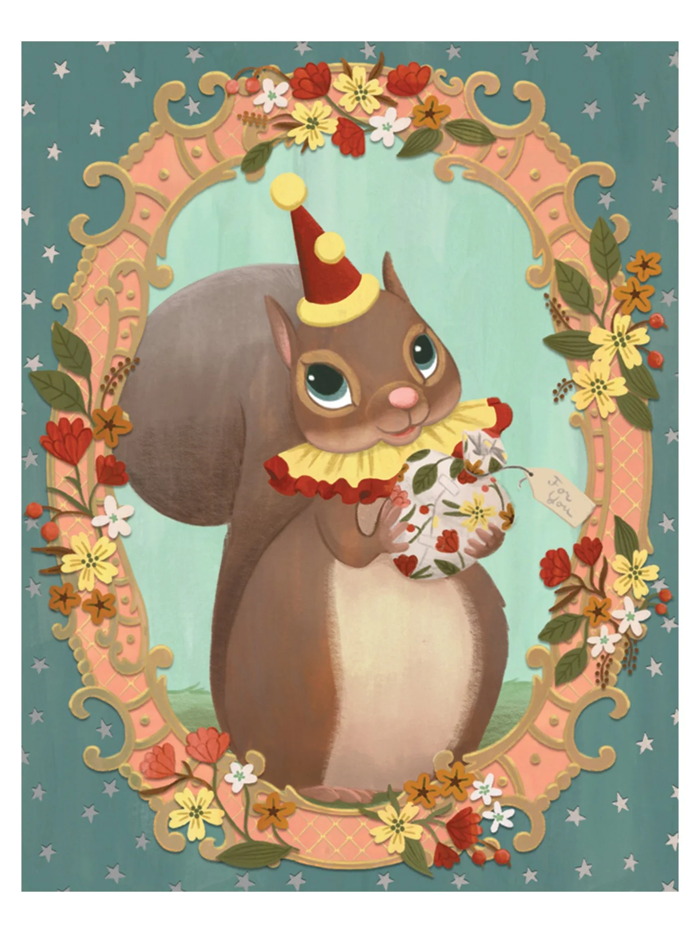 Charming Squirrel Birthday