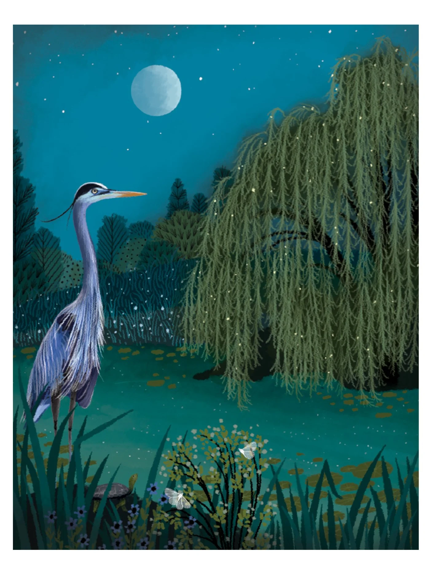 Serene Pond Sympathy