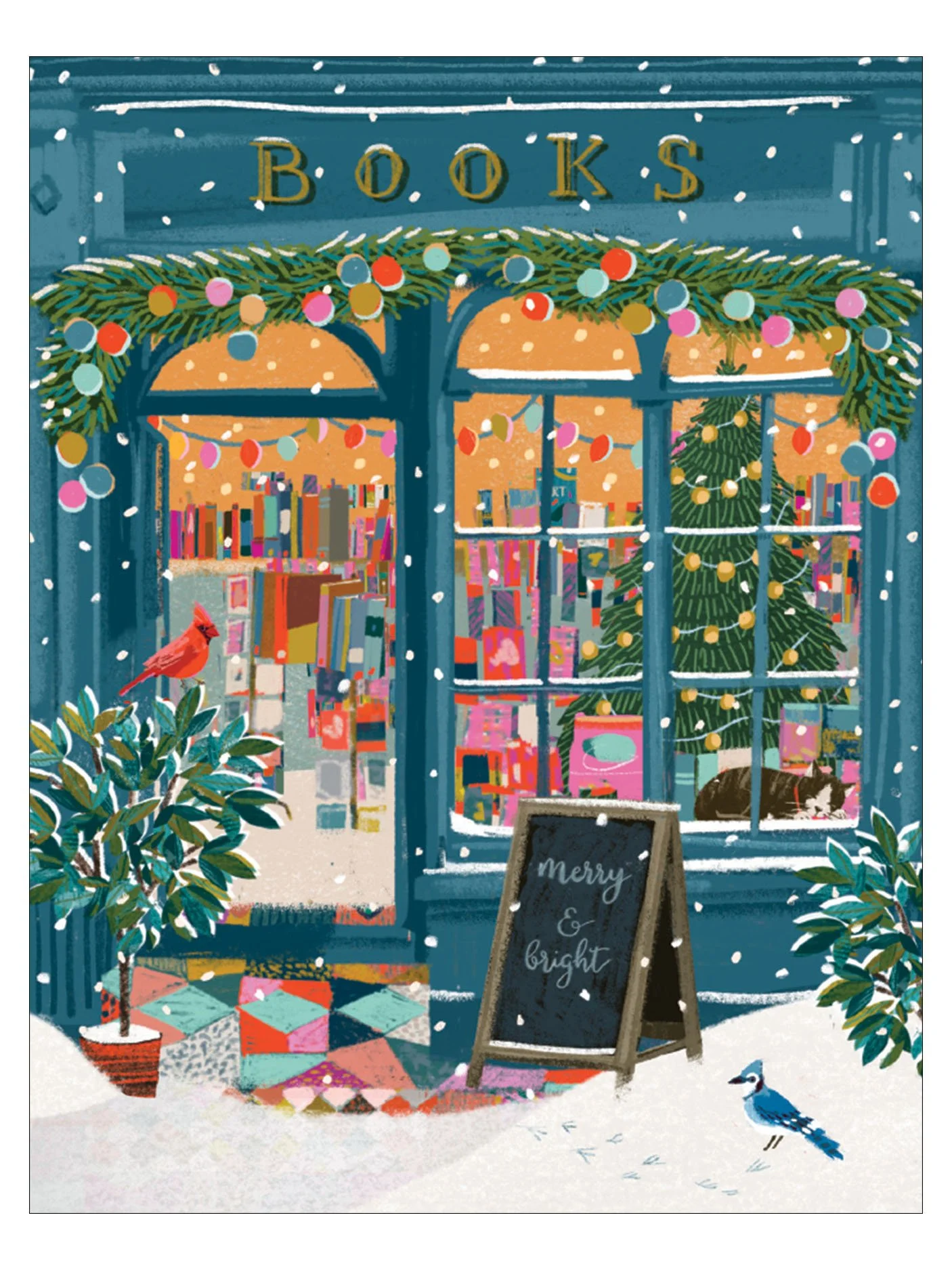 VBX032 Holiday Bookstore