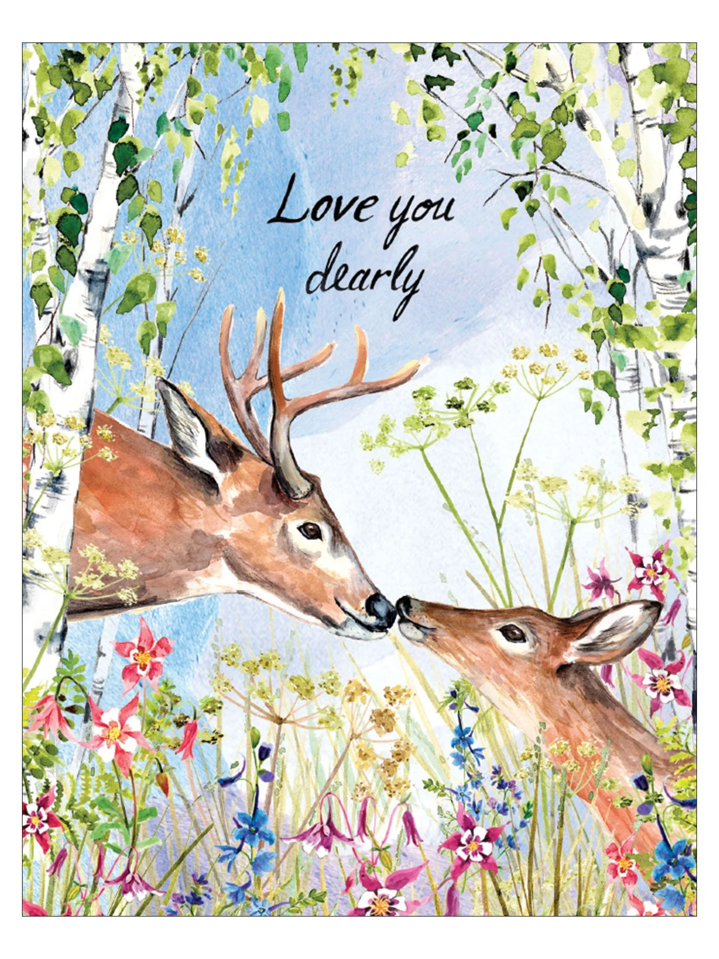 Kissing Deer