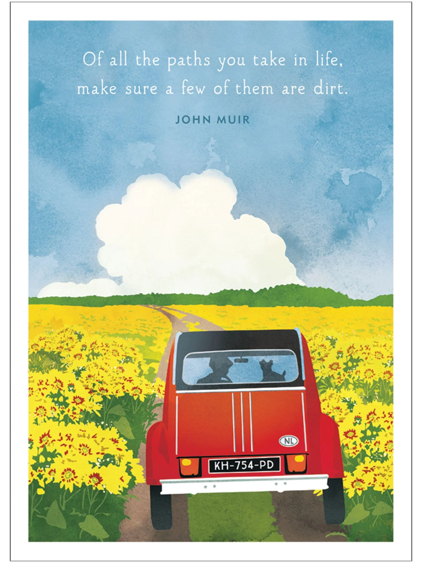 Field of Sunflowers Birthday