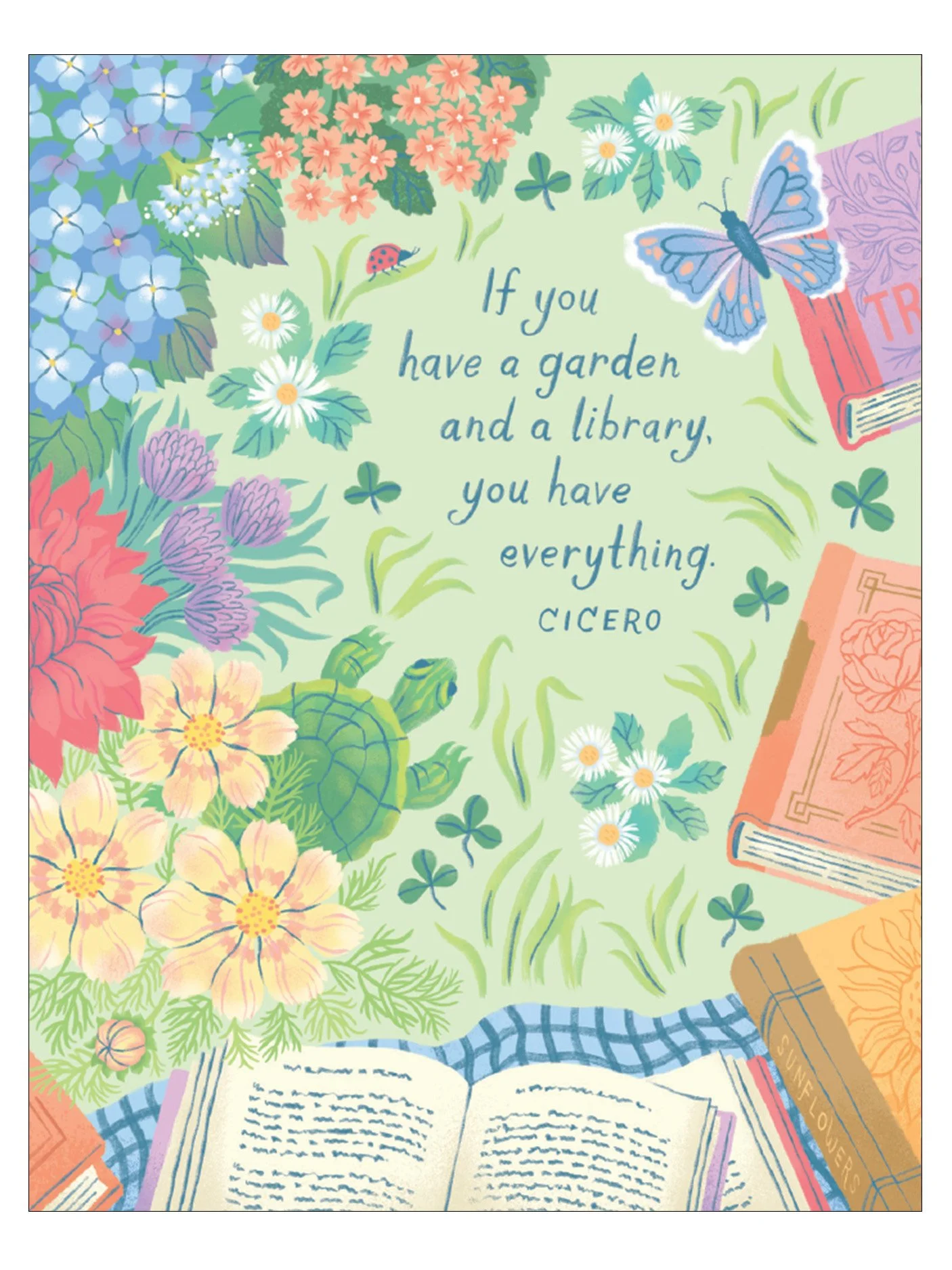 Garden & Library