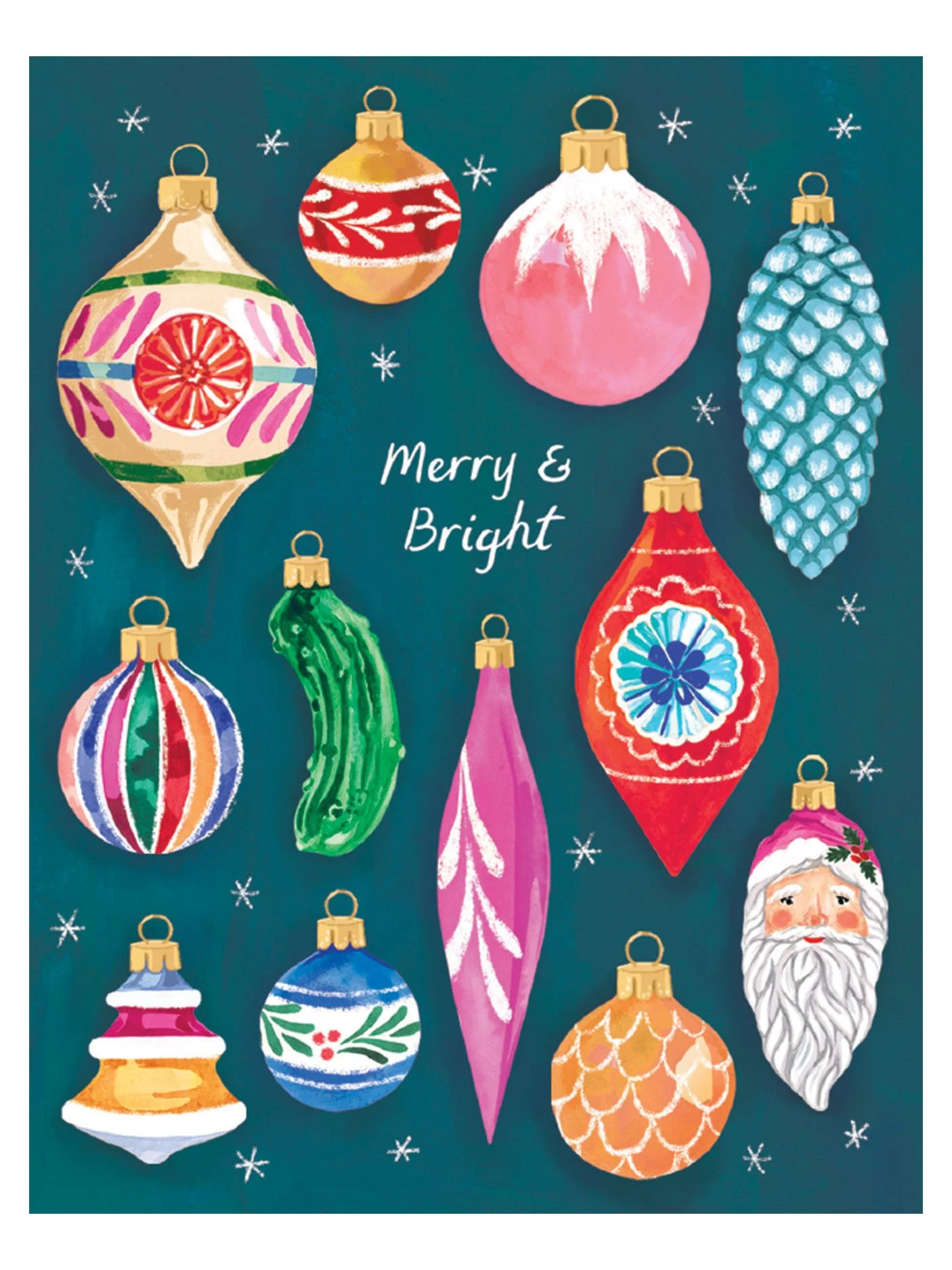 JSX042 Vintage Ornaments