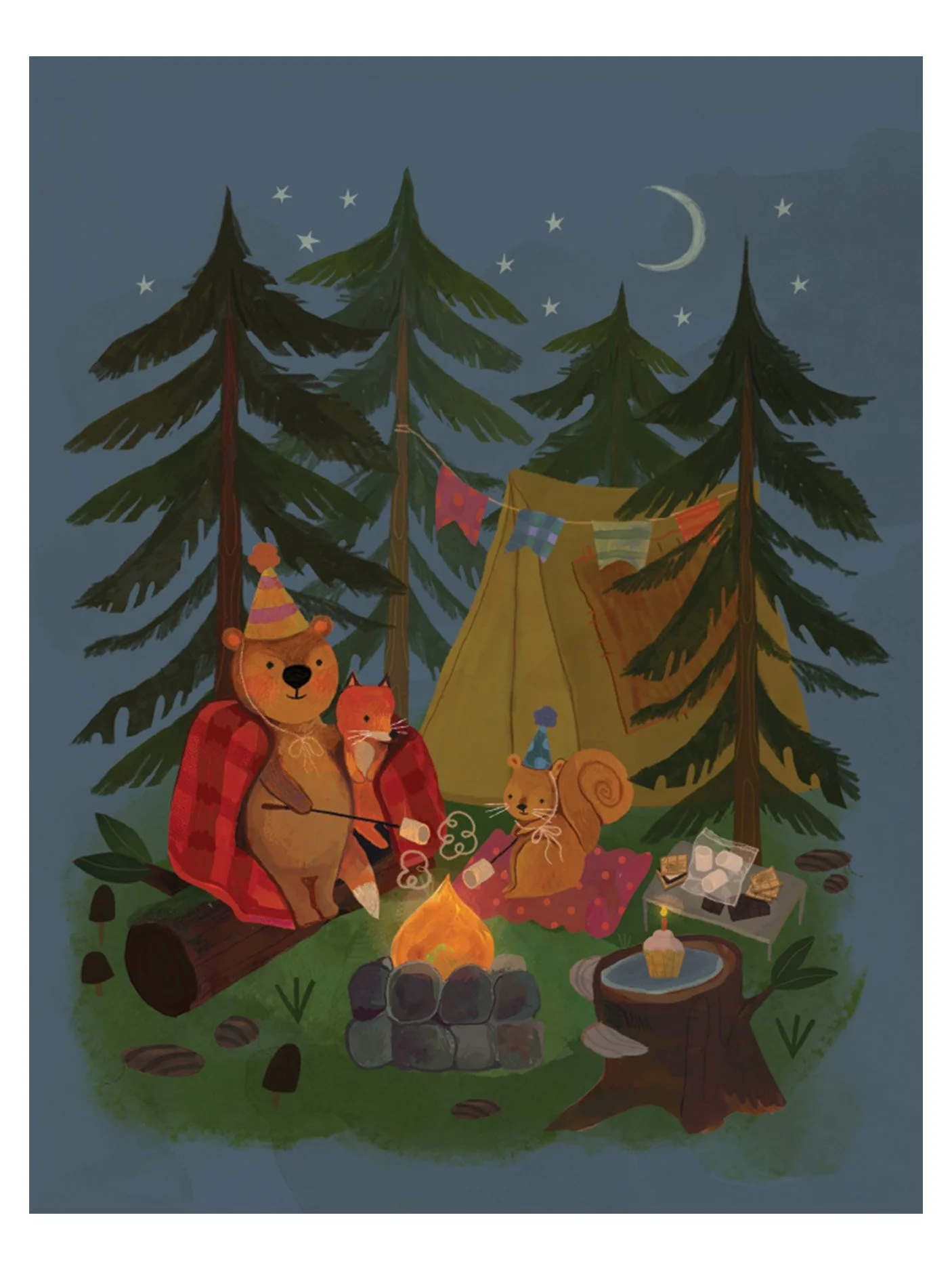 Campfire S'mores