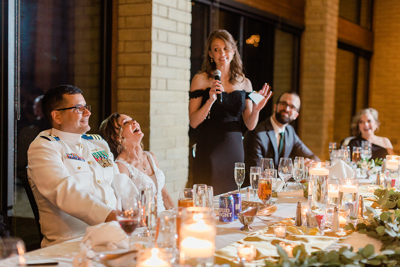 48 Dallas Wedding photography Las Colinas Country Club reception toasts Kate Marie Portraiture.png