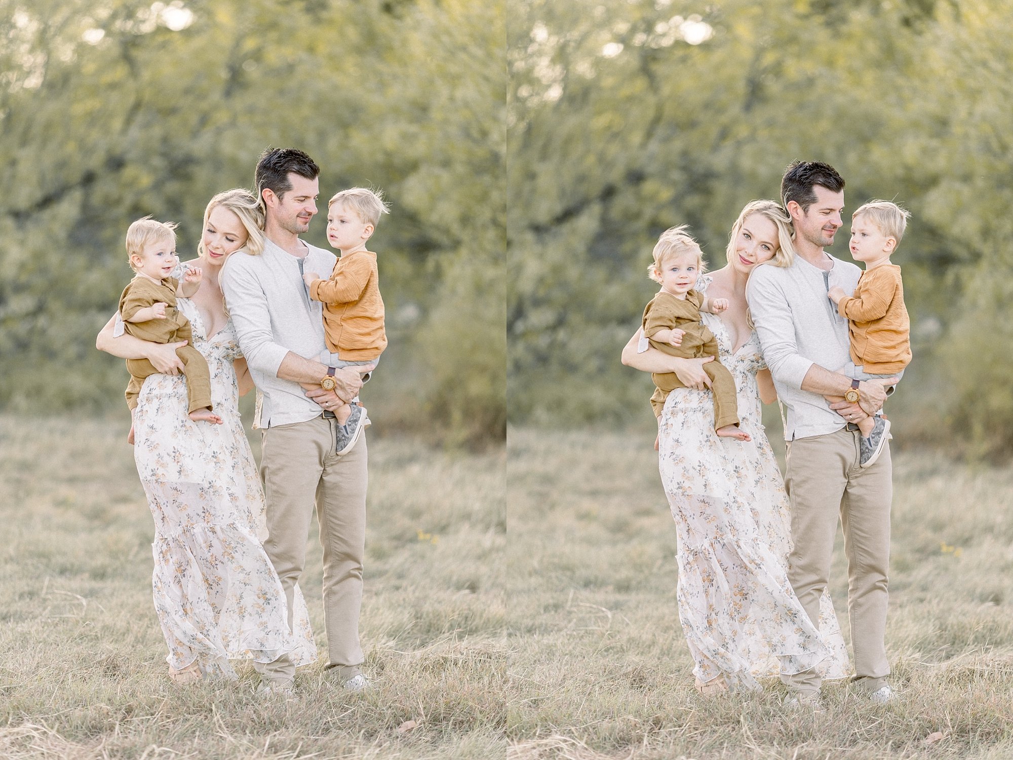 perfect family portraits in Dallas field