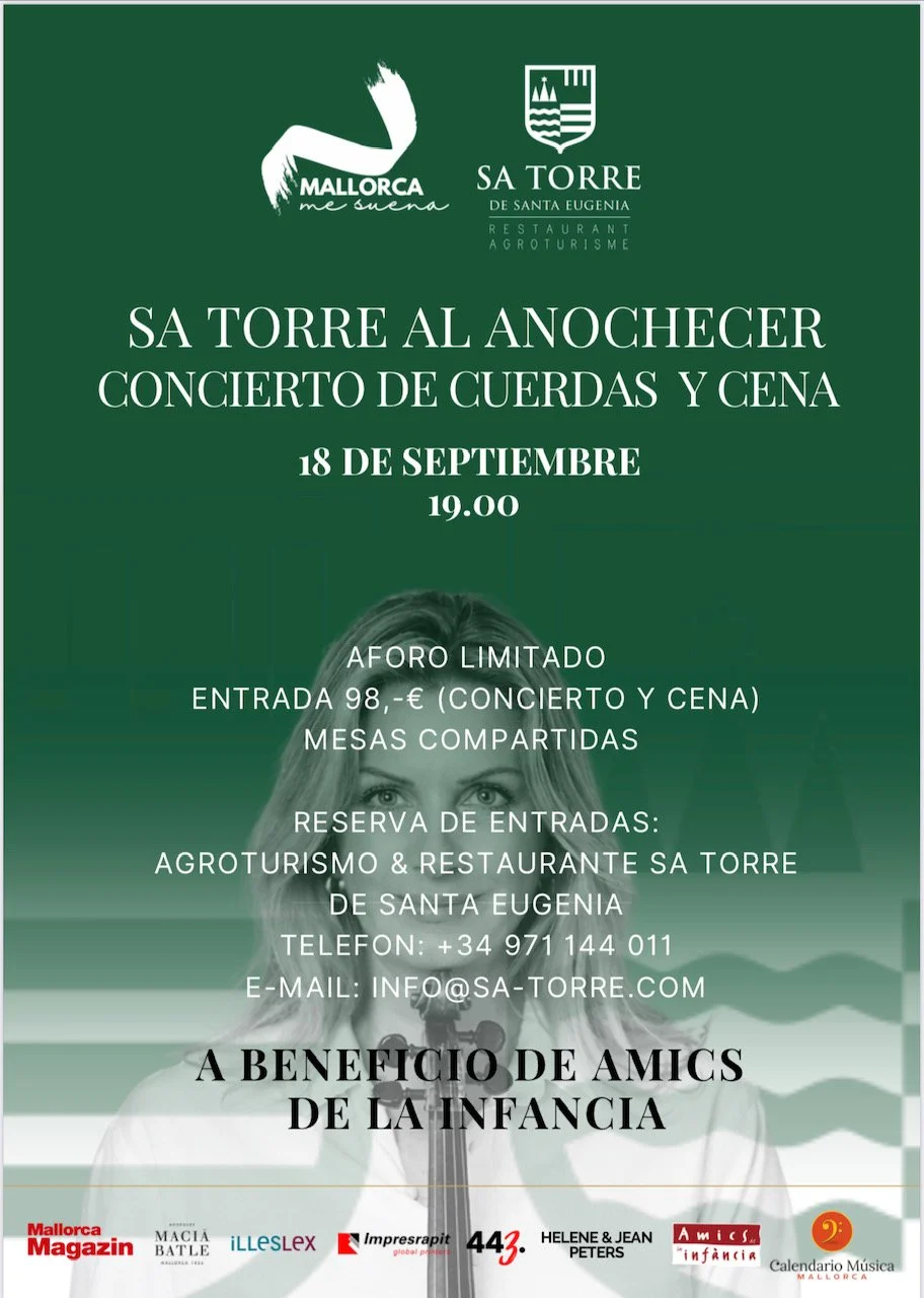Konzert und dinner in Sa Torre