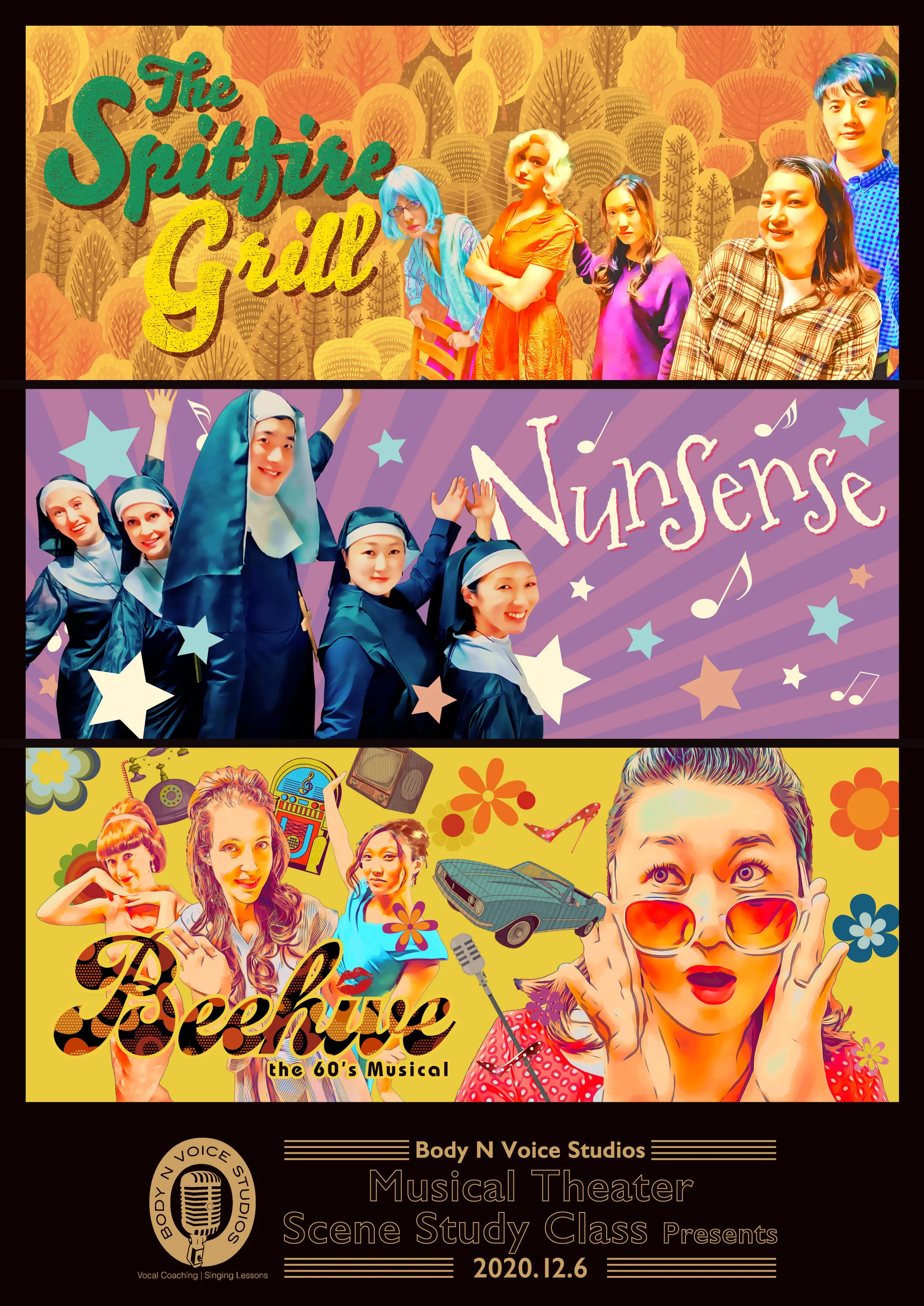 Body N Voice Studios Musical Theater Scene Study Class 2020 Performance