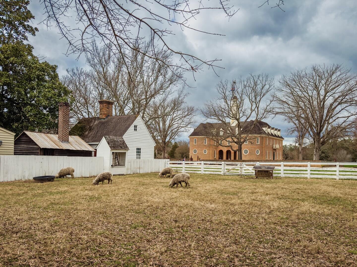 Late winter in Colonial Williamsburg