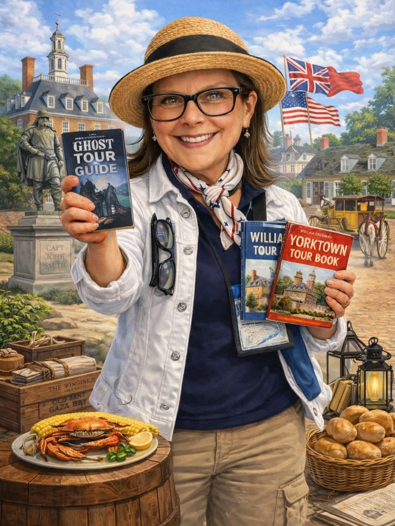 Of course, I had to jump on the ChatGPT bandwagon. Getting ready to travel back to Virginia for the spring touring season. #virginiaisforlovers❤️ #colonialwilliamsburg @visityorktown @colonialwmsburg