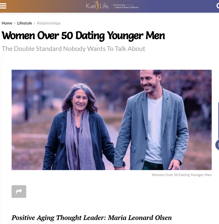 Women Over 50 Dating Younger Men -- The Double Standard Nobody Wants To ...