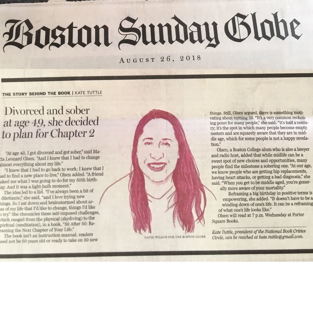 Great Review by The Boston Globe