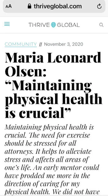Thrive Global Interview: 5 Things I Wish Someone Told Me When I First Became an Attorney