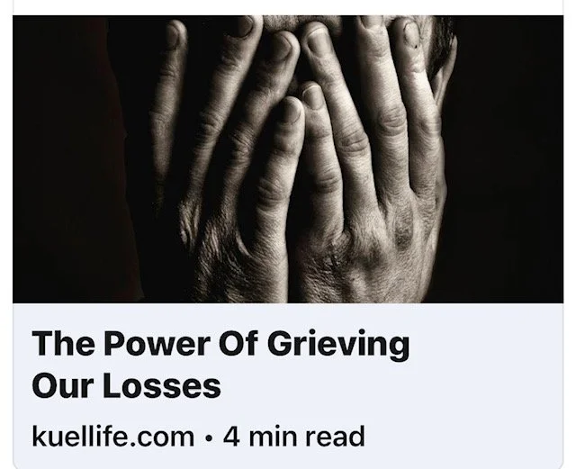 Grieving Journey Article in KuelLife.com