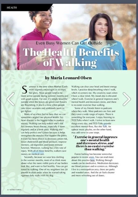 The Health Benefits of Walking