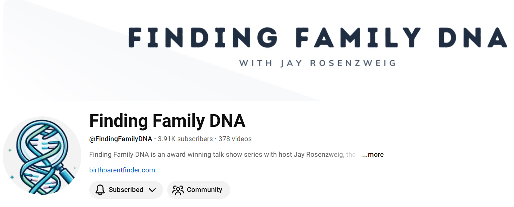 Invited To Be a Guest on the Finding DNA Talk Show Series