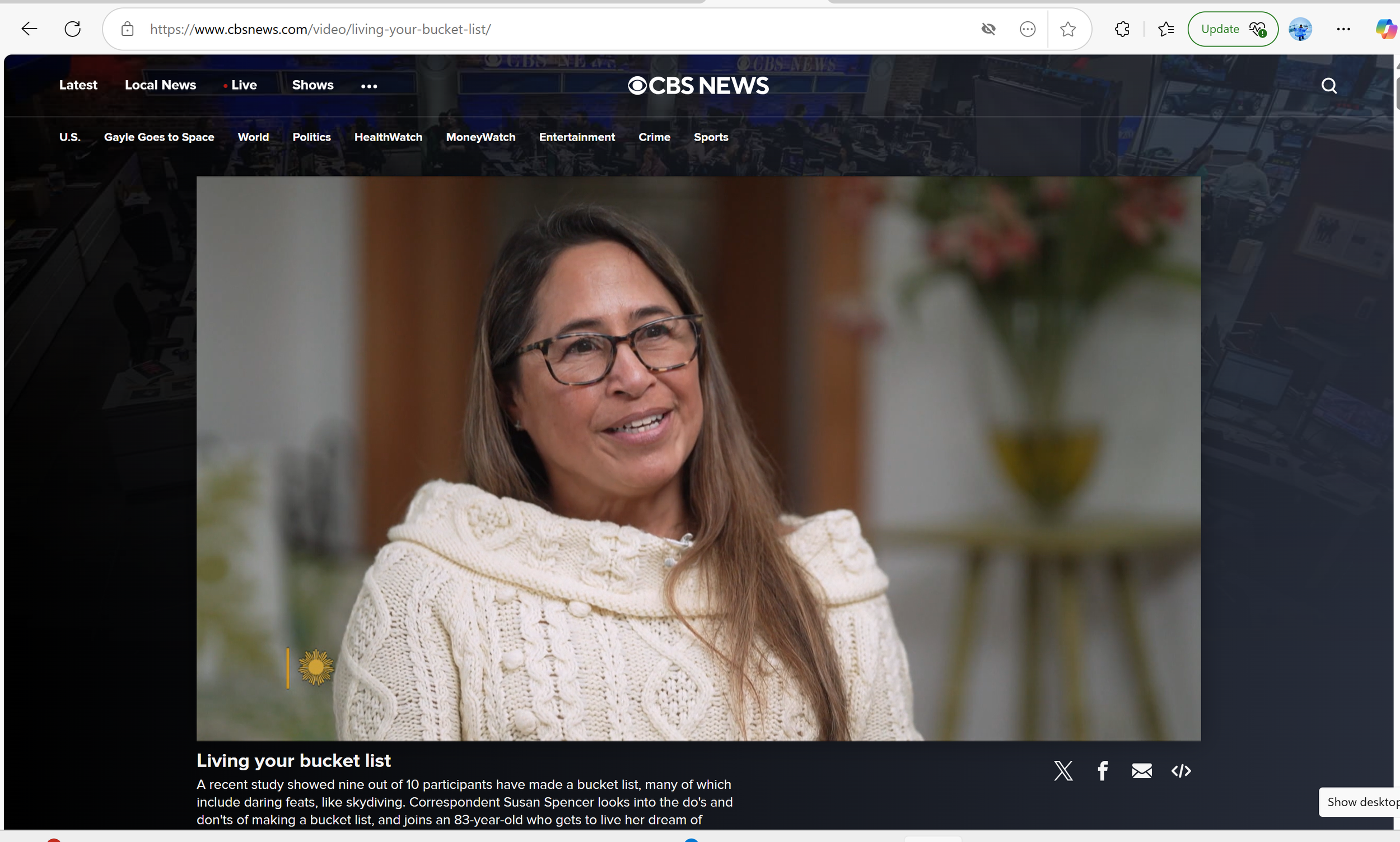 Featured on CBS Sunday Morning — Maria Leonard Olsen