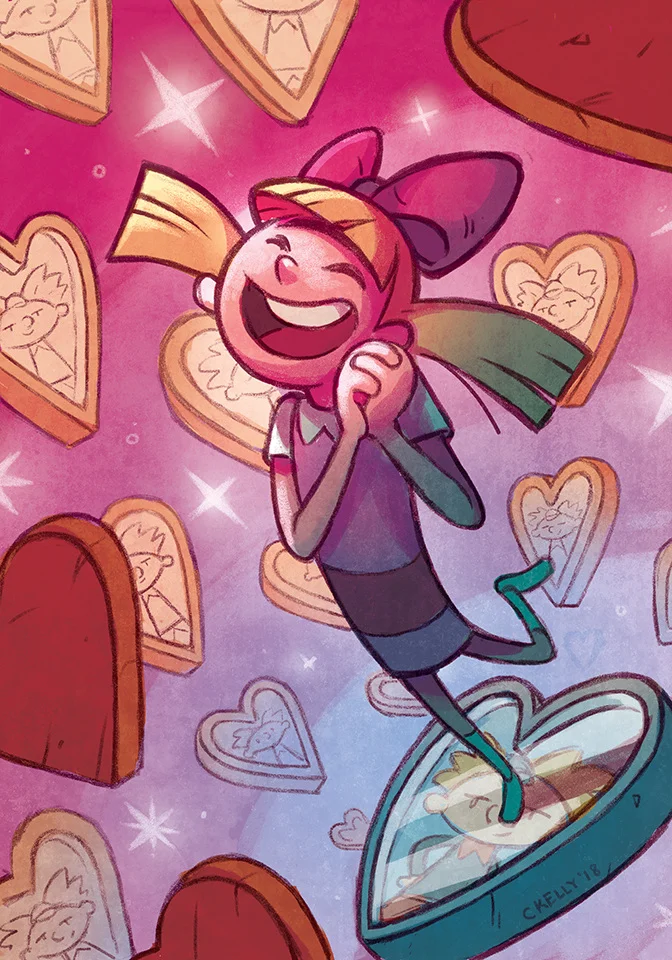 Helga from Hey Arnold! for the Millennium Girls Zine
