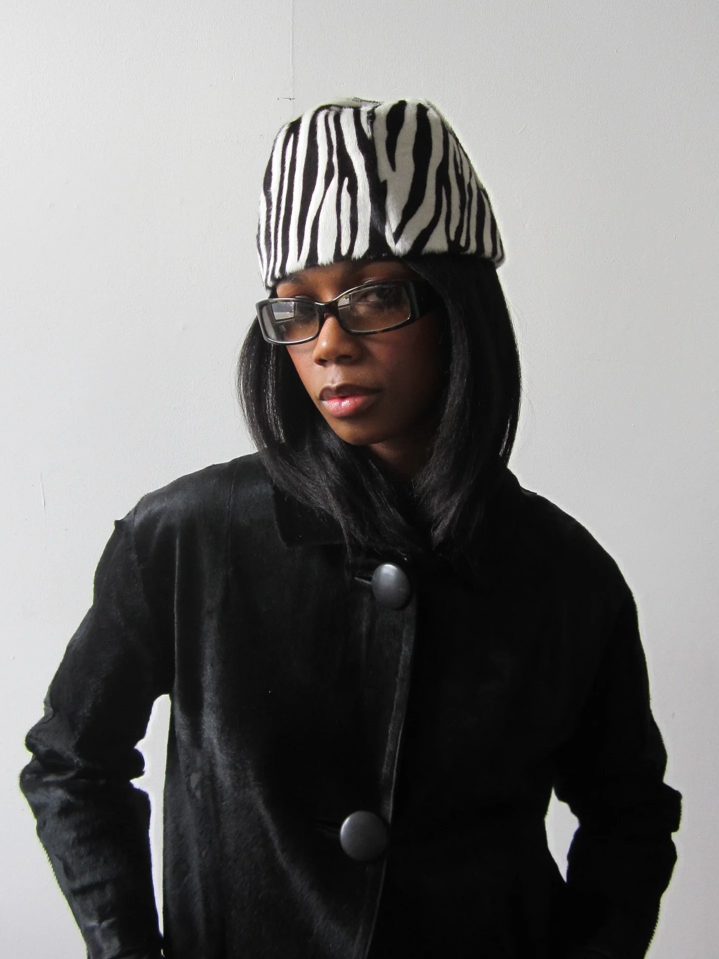 The Pony Beanie 
now in zebra stripes
comes in two sizes
only on highdivenyc.com