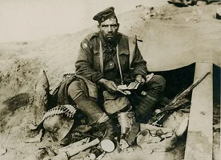 WW1 Soldier via Flickr.com