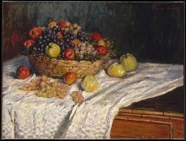 Monet’s Apples and Grapes