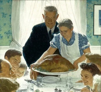 Norman Rockwell’s image of prosperity