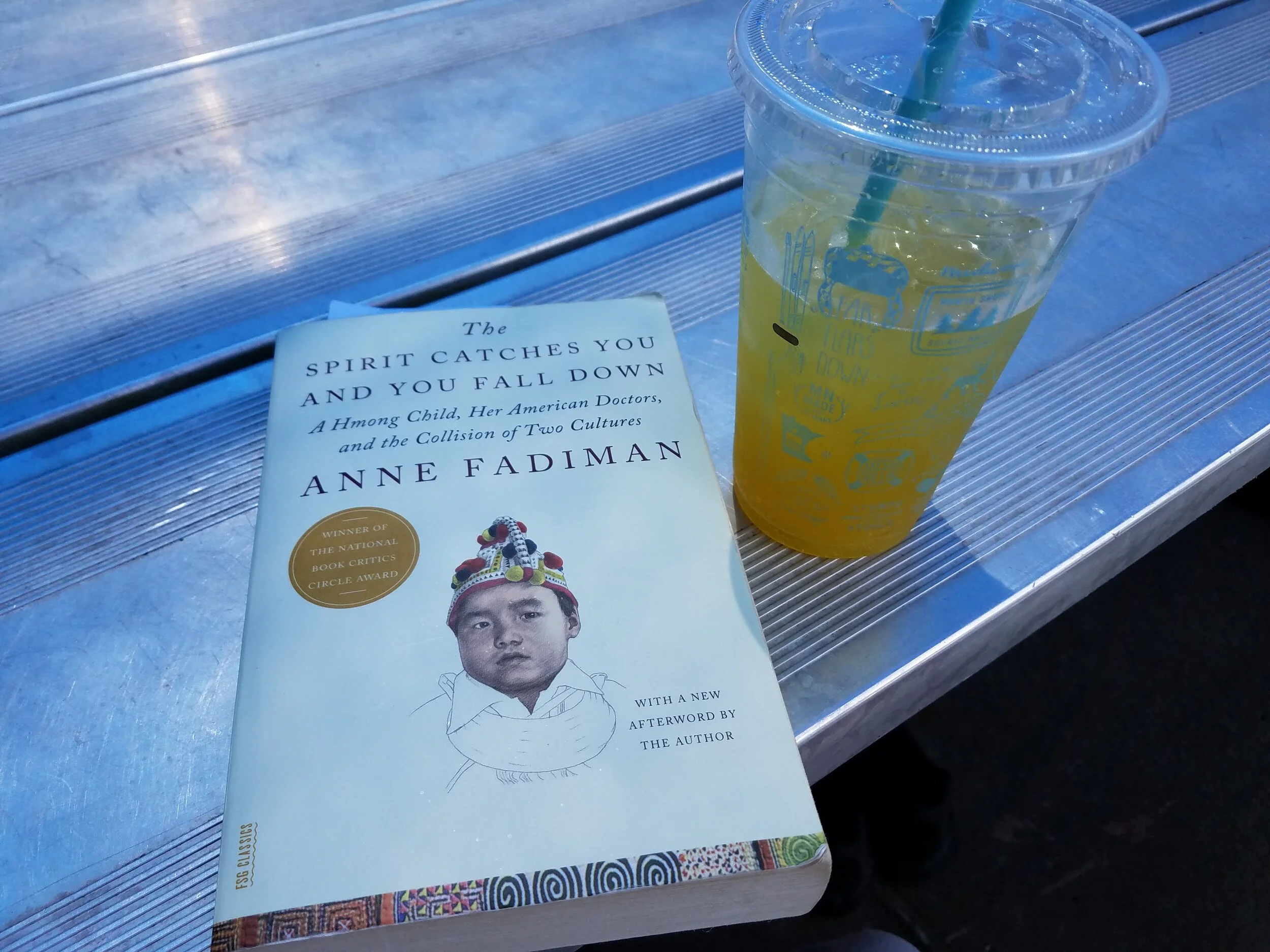 The Spirit Catches You and You Fall Down by Anne Fadiman. Not light summer reading but a good book just the same.