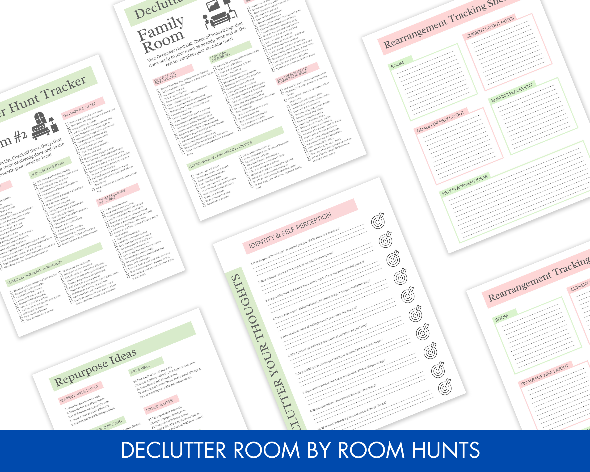 more than 50 pages declutter trackers and sheets.png