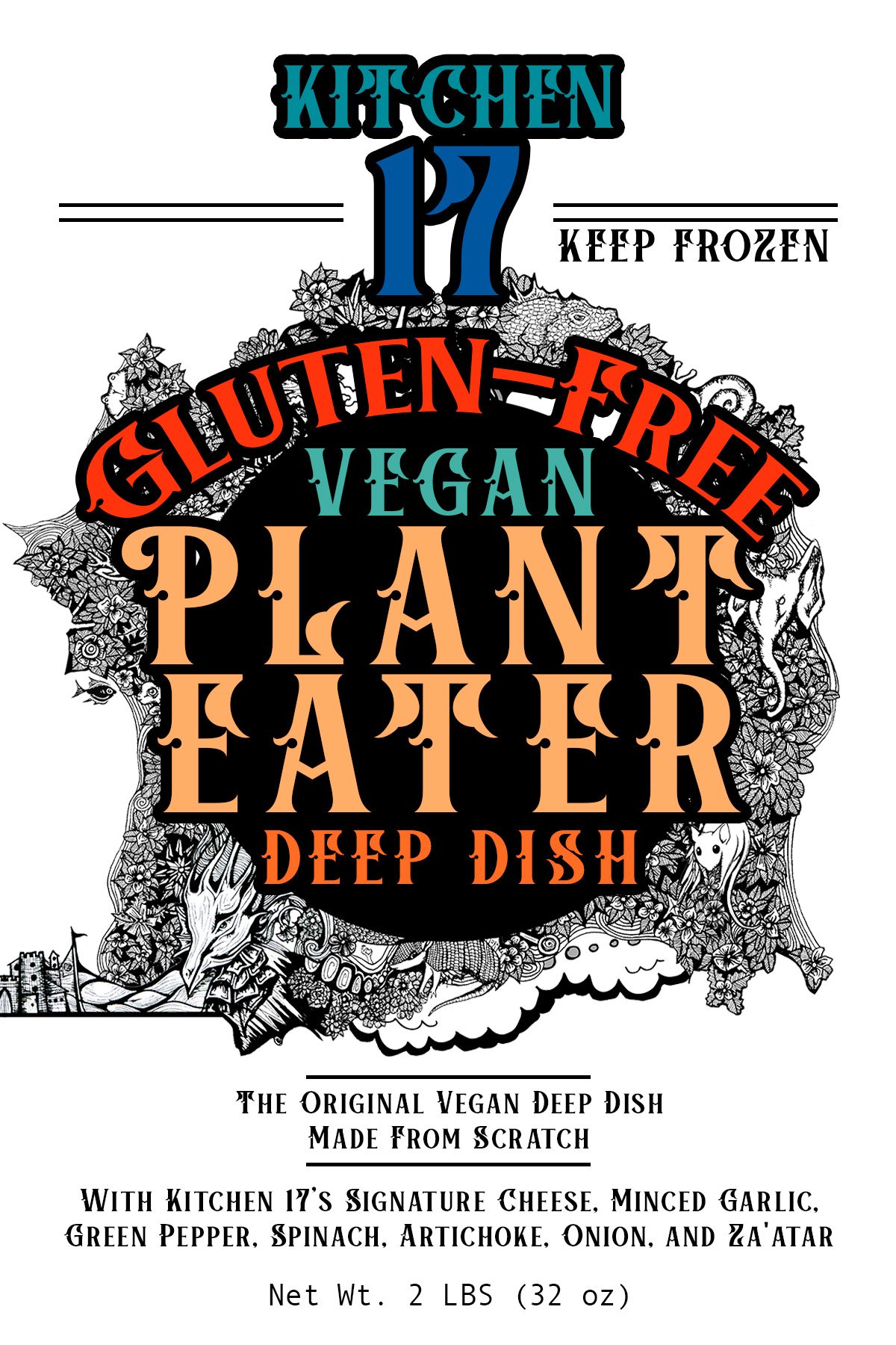 Basic Pizza Box Front Label - 4 x 6 COLOR 1 - Plant Eater GLUTEN FREE.jpg