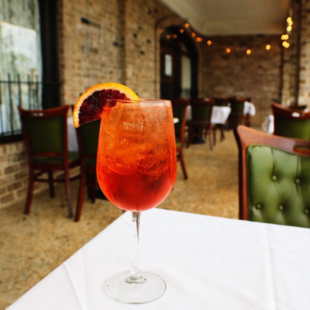 Join us on our Patio for a refreshing Aperol Spritz currently on special. #novaeuropa #montgomerycounty