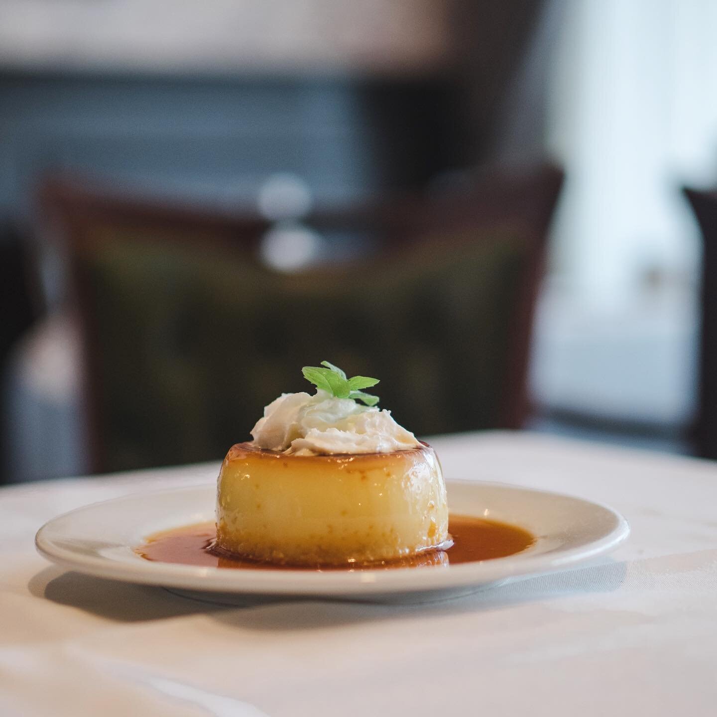 Treat yourself with our delicious creme caramel, one of our many desserts to choose from! #novaeuropa