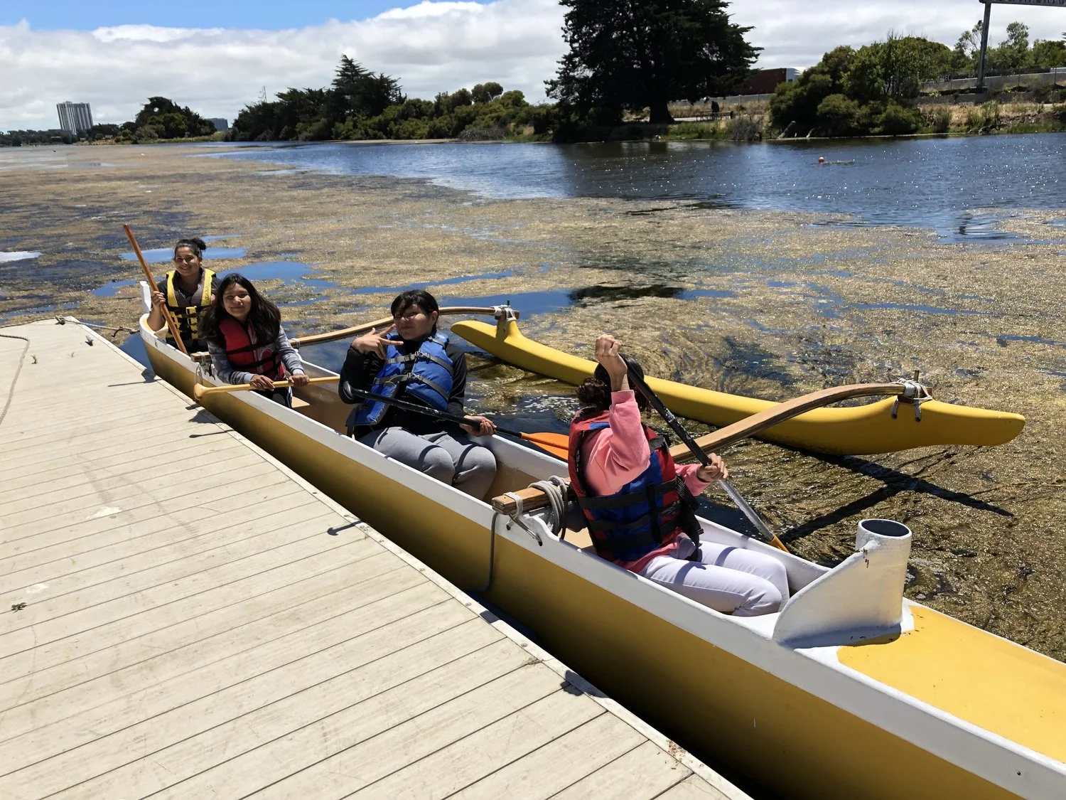 Canoe Building Continues
