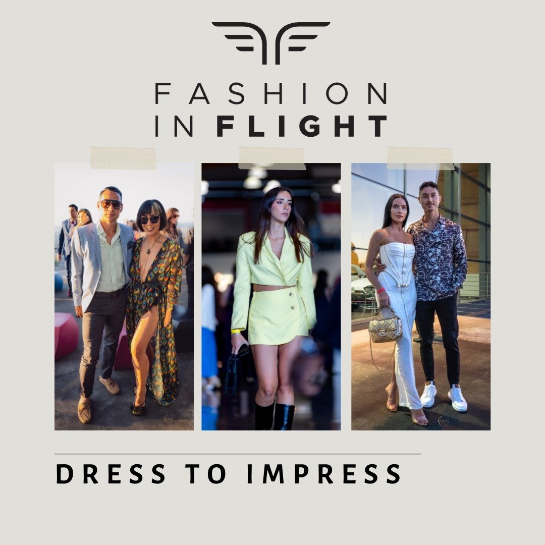 DRESS TO IMPRESS!!!

We are only a week away to Fashion in Flight, at the event we will be doing
red-carpet photos and interviews.

#redcarpet #fashionshow #dresstoimpress #fashionshowfabulous #fashıonstyle #fashioninflight2023 #fashiondistrictnw #fa