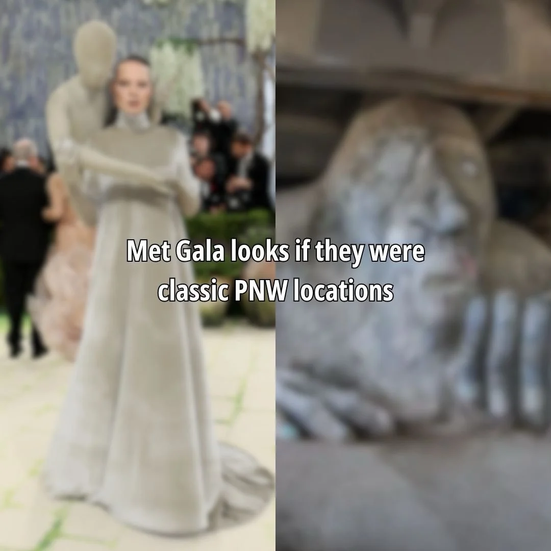 From the steps at the Met Gala to the streets of the Pacific Northwest #pnwfashion #seattlefashion #fashioncultute #metgala2026
