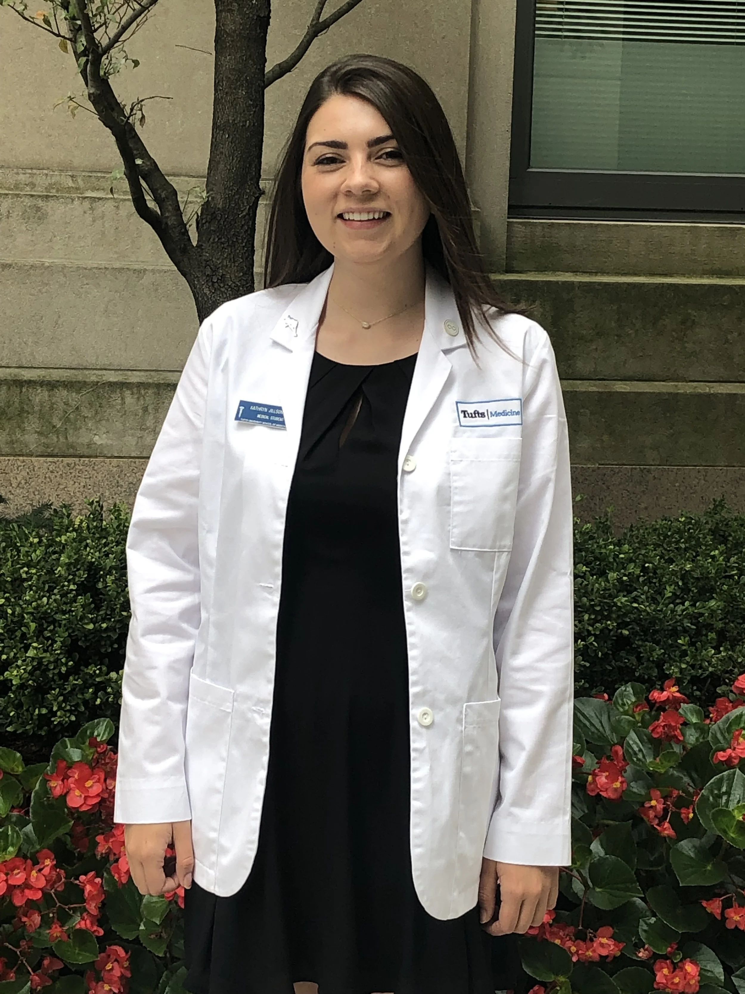 katie jillson is attending the tufts university school of medicine in boston, ma!