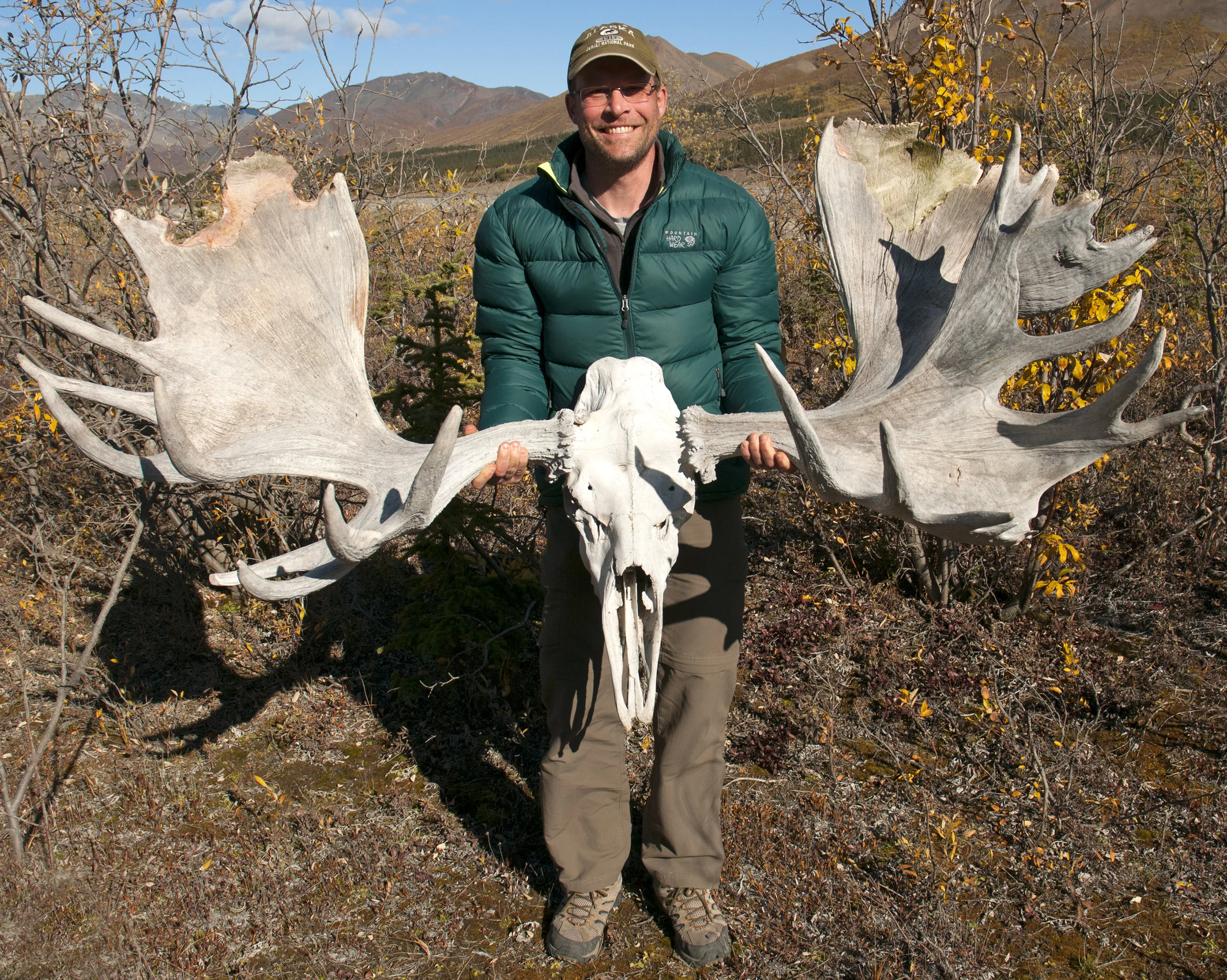 Mark holding a giant!