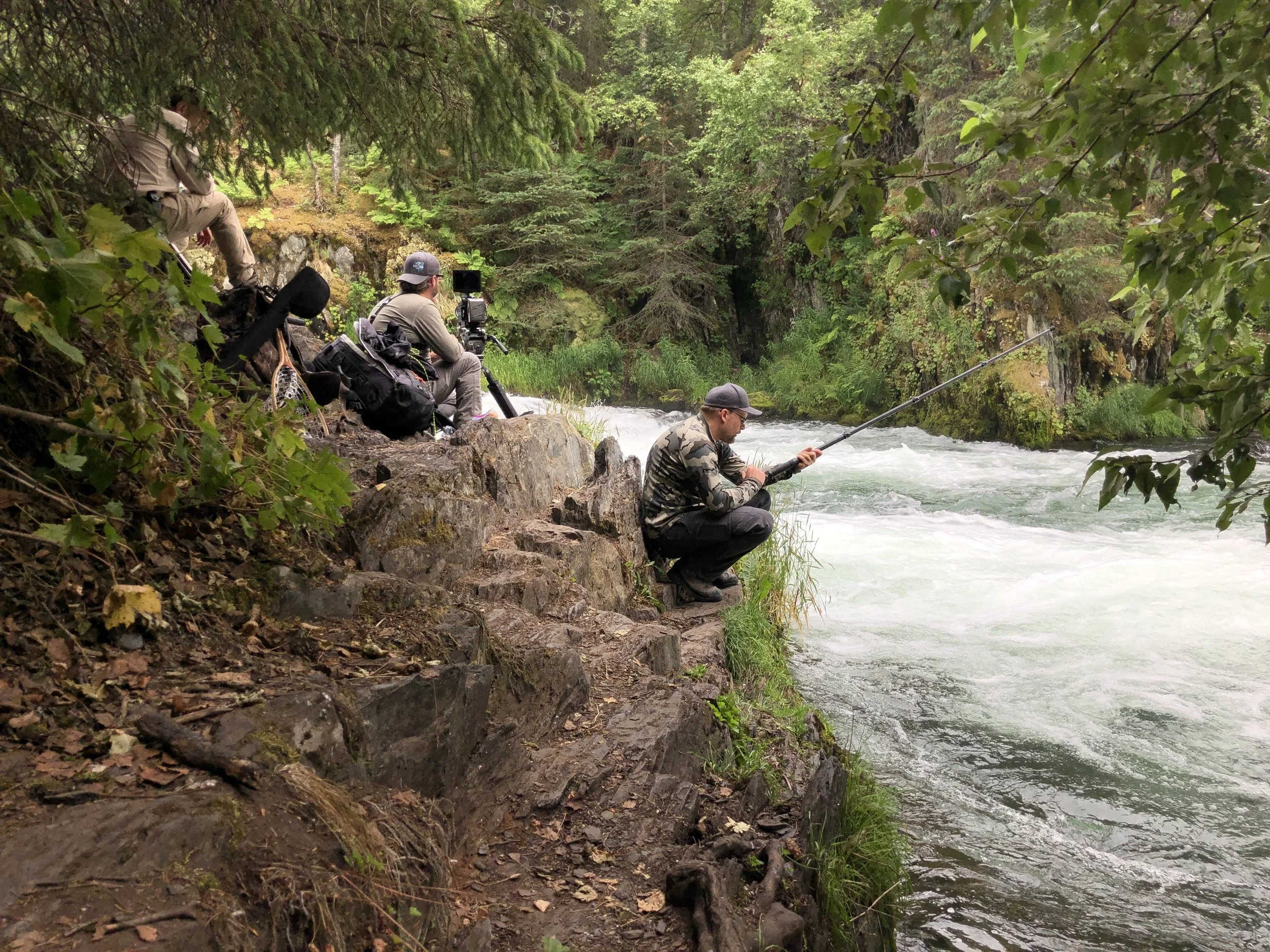 Filming The Alaska Salmon Run and Bears!