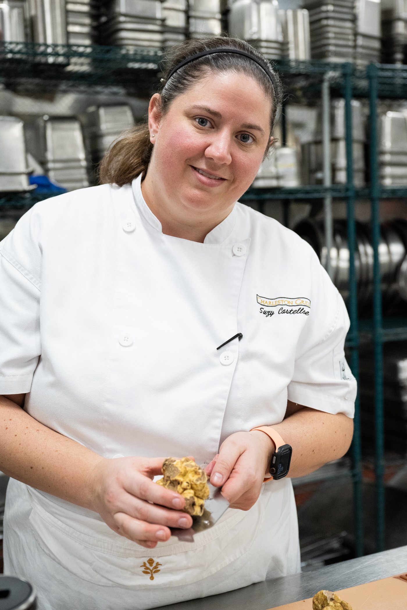 Charleston event photographer Reese Moore covered a special truffle dinner at the Charleston Place Hotel