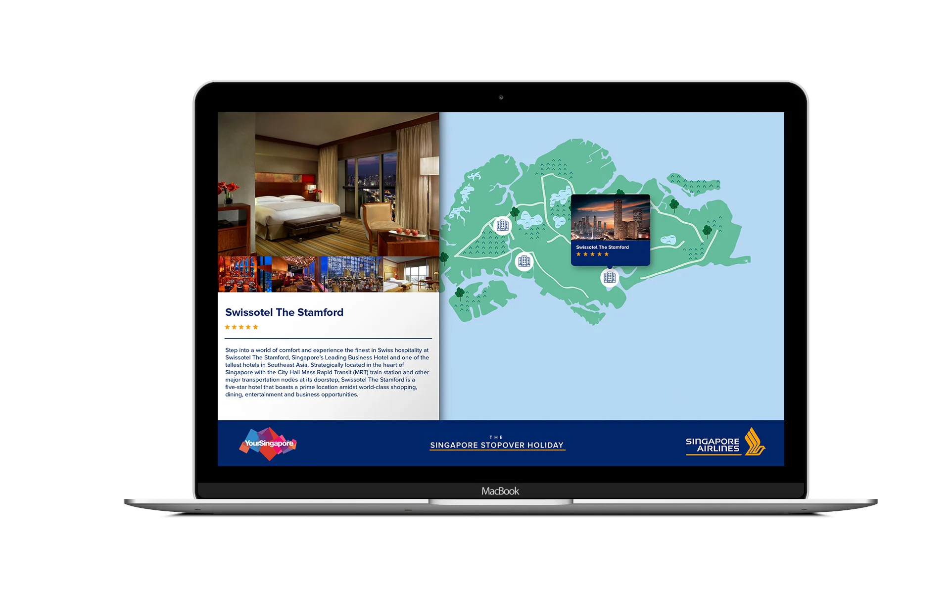 Desktop view of Singapore Airlines campaign case study