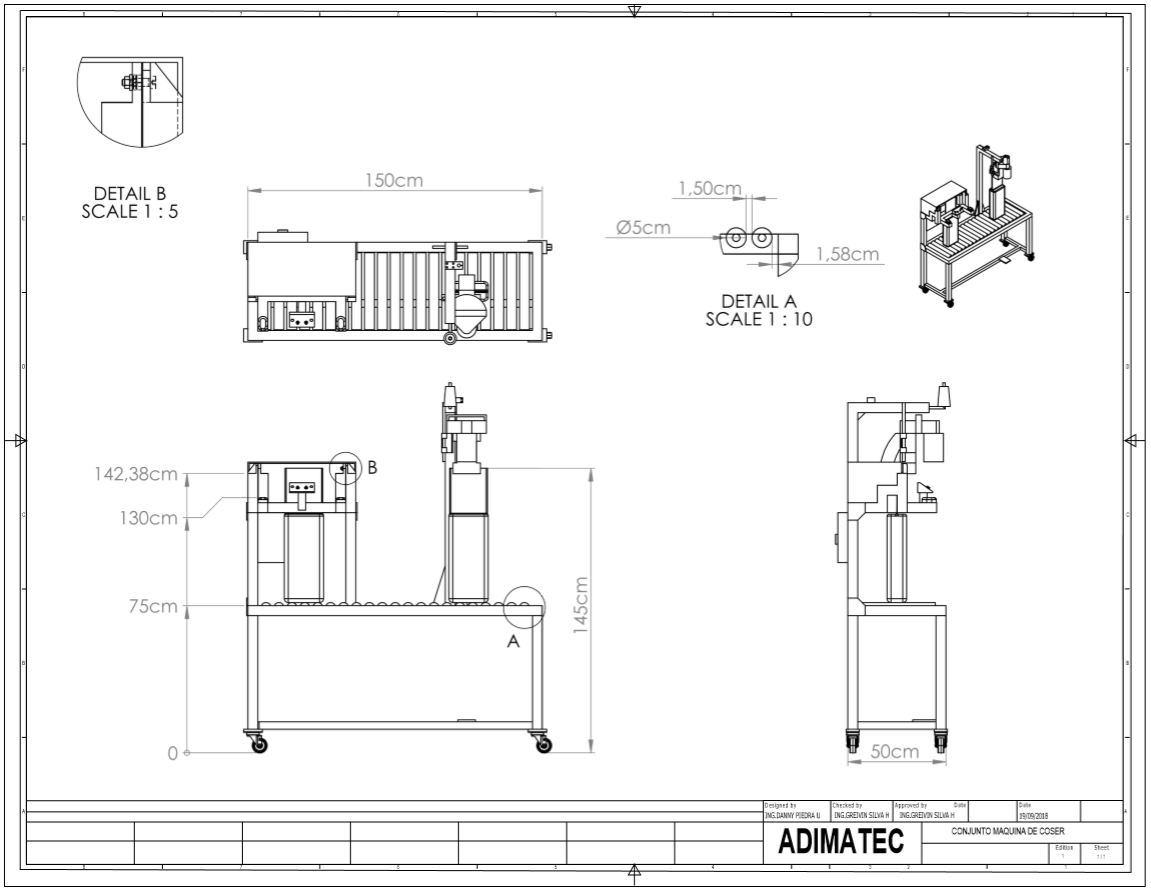 Planos constructivos en Autocad 2D